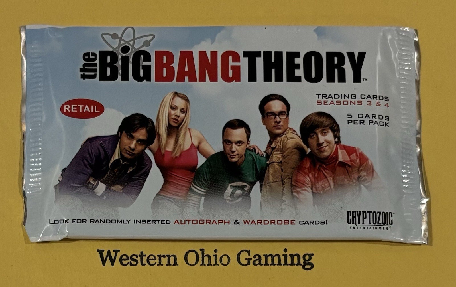 The Big Bang Theory Seasons 3 & 4 Retail Trading Cards Pack NEW The Big Bang Theory Seasons 3 & 4 Retail Trading Cards Pack NEW