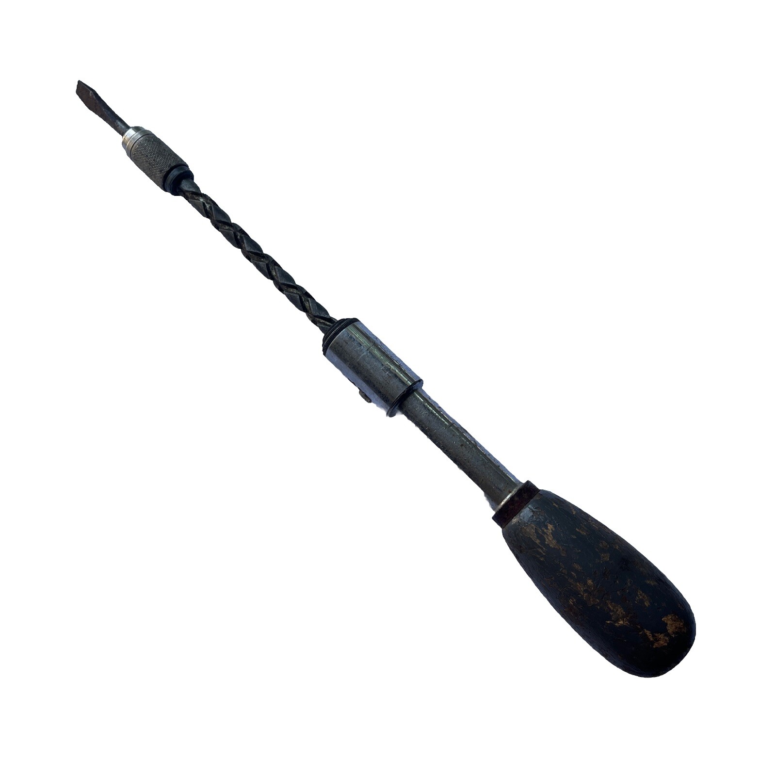 Vintage Yankee Handyman No.433H North Bros Ratcheting Push Drill Screwdriver USA