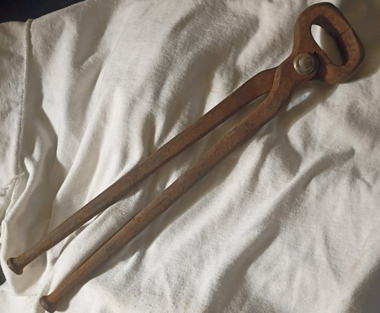 Vintage Nordic Forge NF Farrier Hoof Nippers 14\