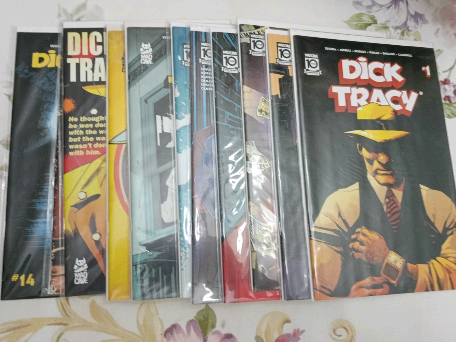 Dick Tracy 1,2,3,4,5,6,7,8,9,10,11,12,14 ~ NM ~ 2025 Mad Cave Dick Tracy 1,2,3,4,5,6,7,8,9,10,11,12,14 ~ NM ~ 2025 Mad Cave