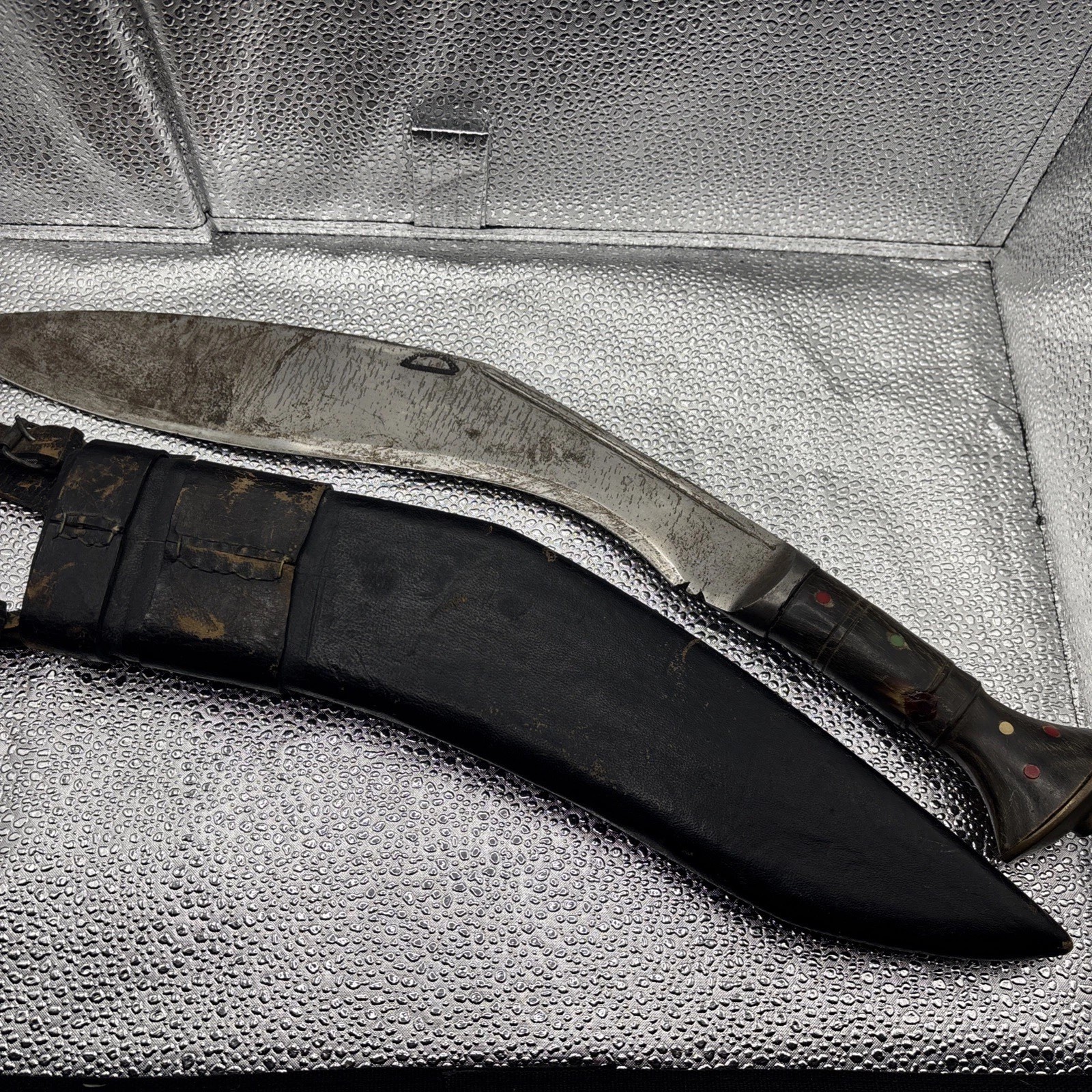 Vintage Kukri Gurkha Bolo Machete Survival Knife with Sheath India Nepal Tibet Vintage Kukri Gurkha Bolo Machete Survival Knife with Sheath India Nepal Tibet