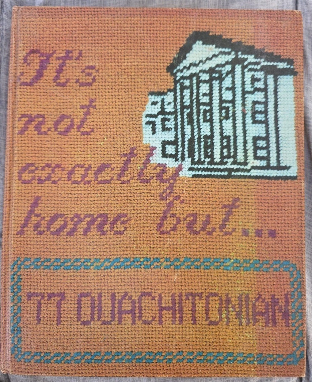 1977 Ouachita Baptist College Yearbook - The Ouachitonian - Good Condition