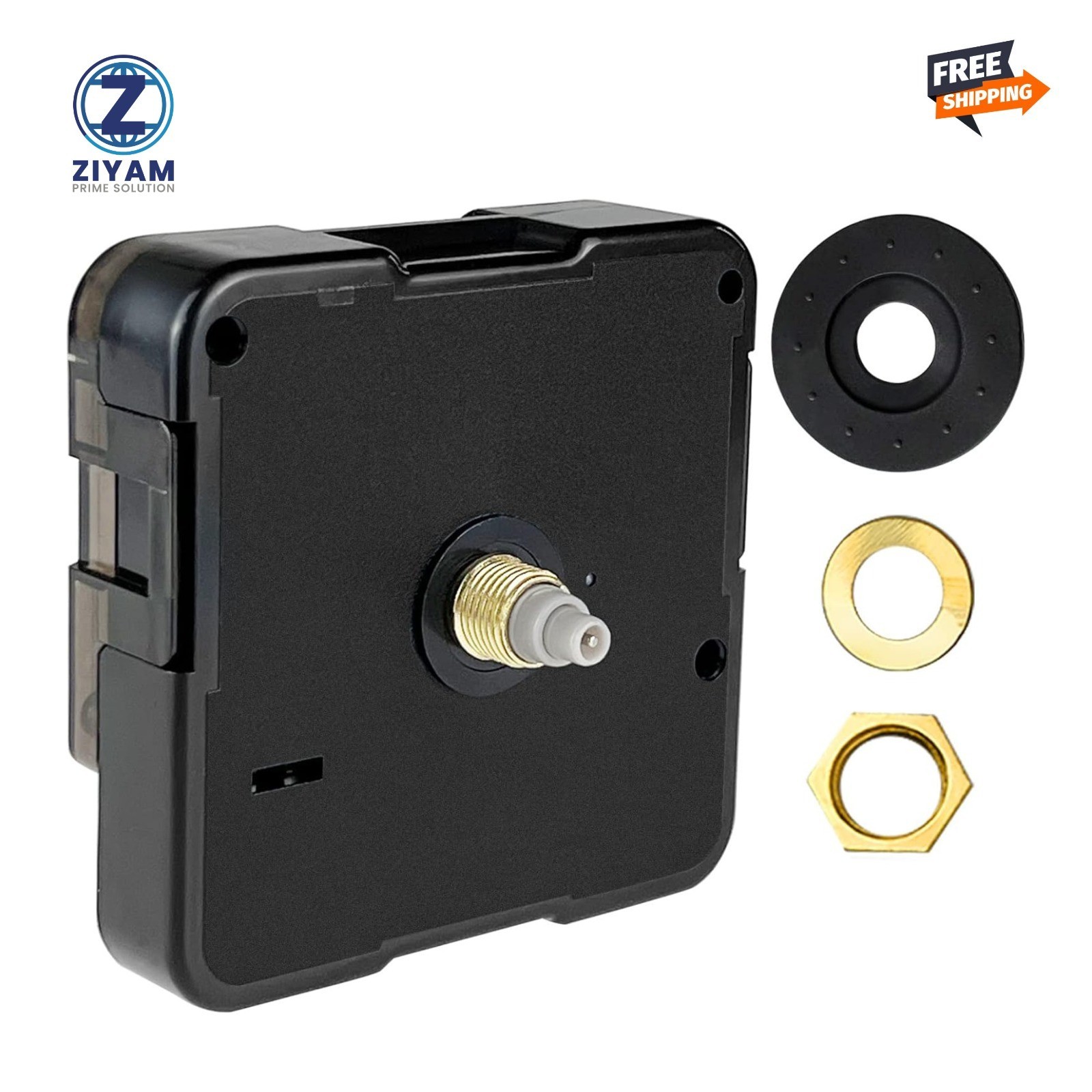 Clock Mechanism Replacement Battery Operated Movement Quartz Silent DIY Wall Clo