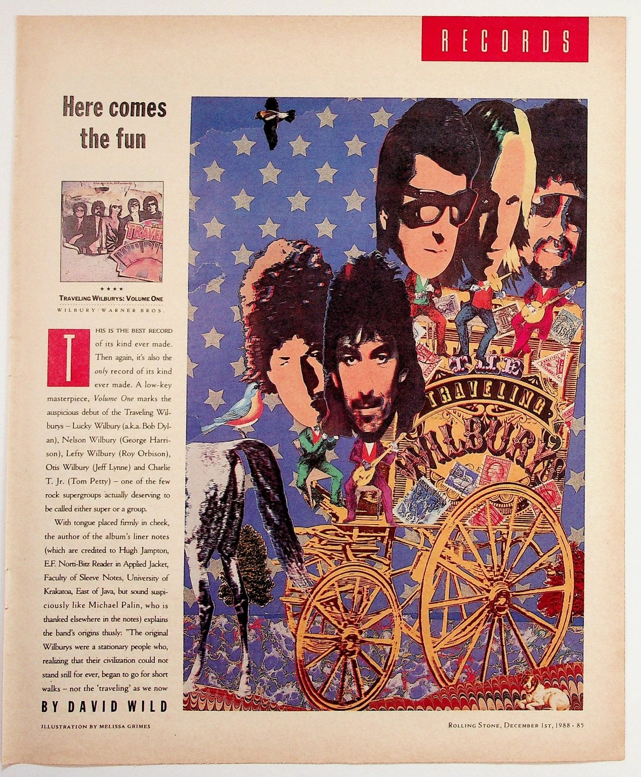 1988 Rolling Stone Traveling Wilburys Peter Cetera Wild Turkey Magazine Ad 1988 Rolling Stone Traveling Wilburys Peter Cetera Wild Turkey Magazine Ad