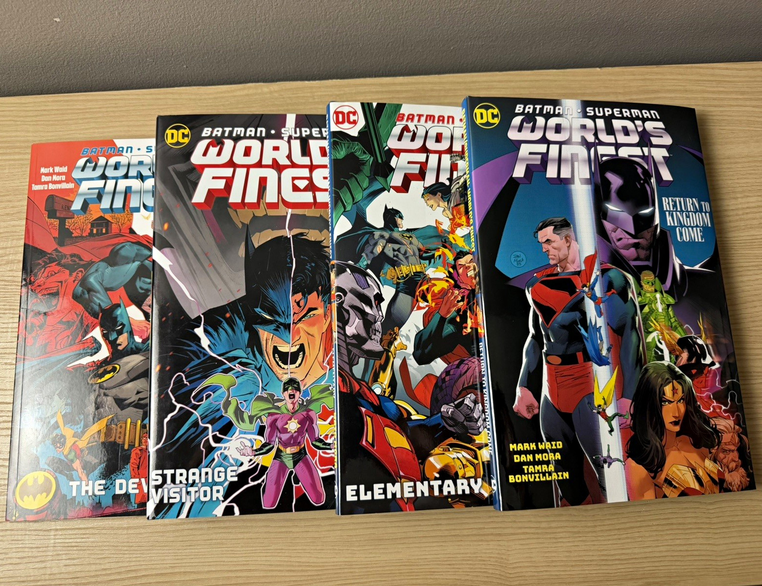 Batman Superman World's Finest Vol 1-4 Set DC Comics TPB HC Lot