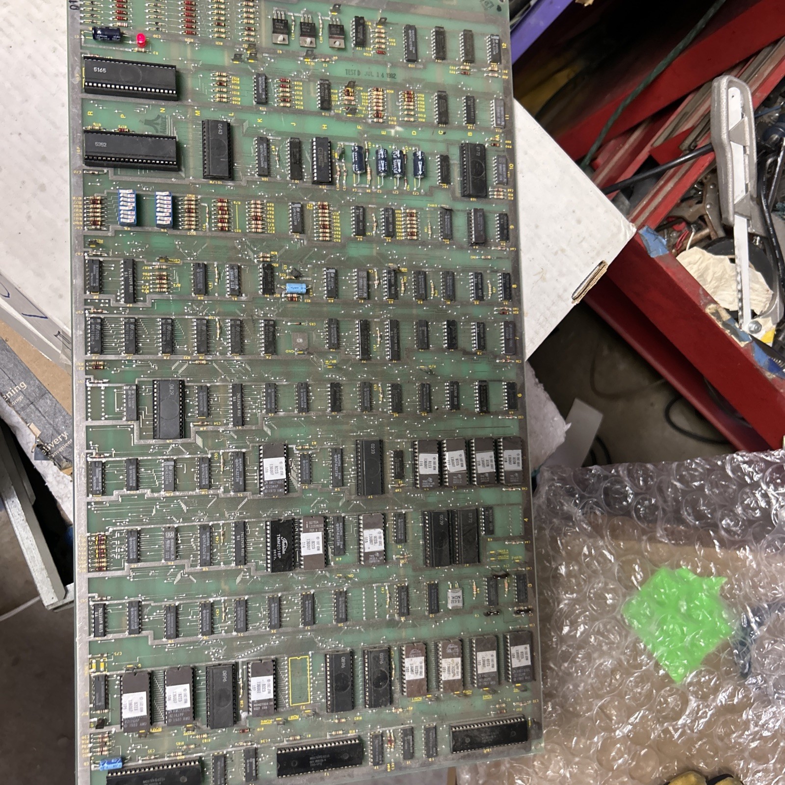 Working Dig Dug Vintage Atari arcade Video game board PCB If41 Working Dig Dug Vintage Atari arcade Video game board PCB If41