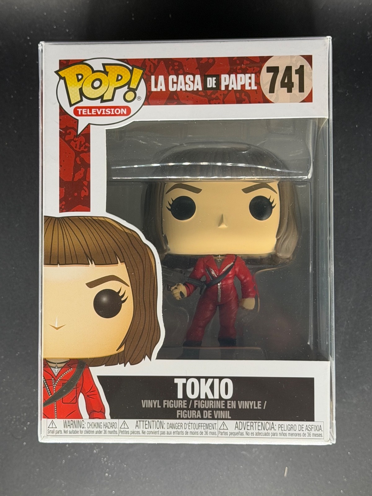 Funko Pop La Casa De Papel Vinyl: Tokio #741 w/ Protector