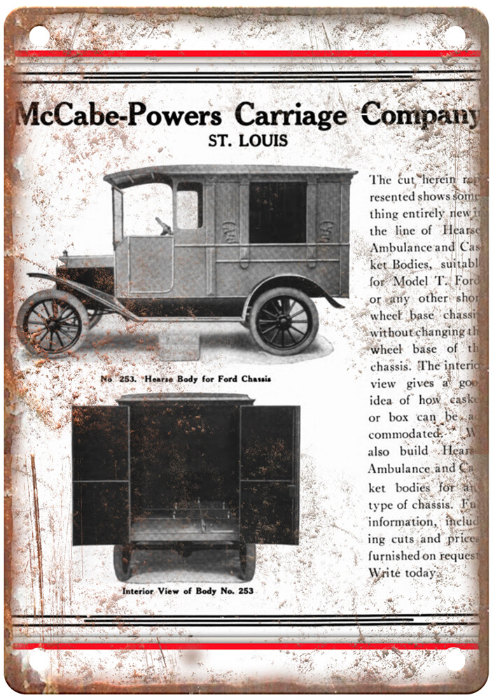 Vintage 1915 Ad Retro Look Metal Sign A6475 Vintage 1915 Ad Retro Look Metal Sign A6475