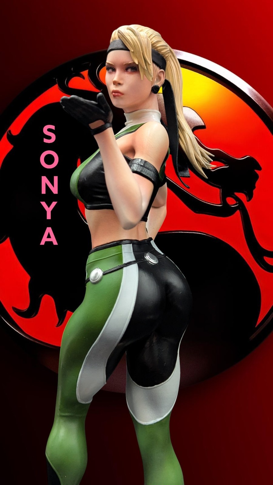 Sonya Blade Fanart Figure 1/6