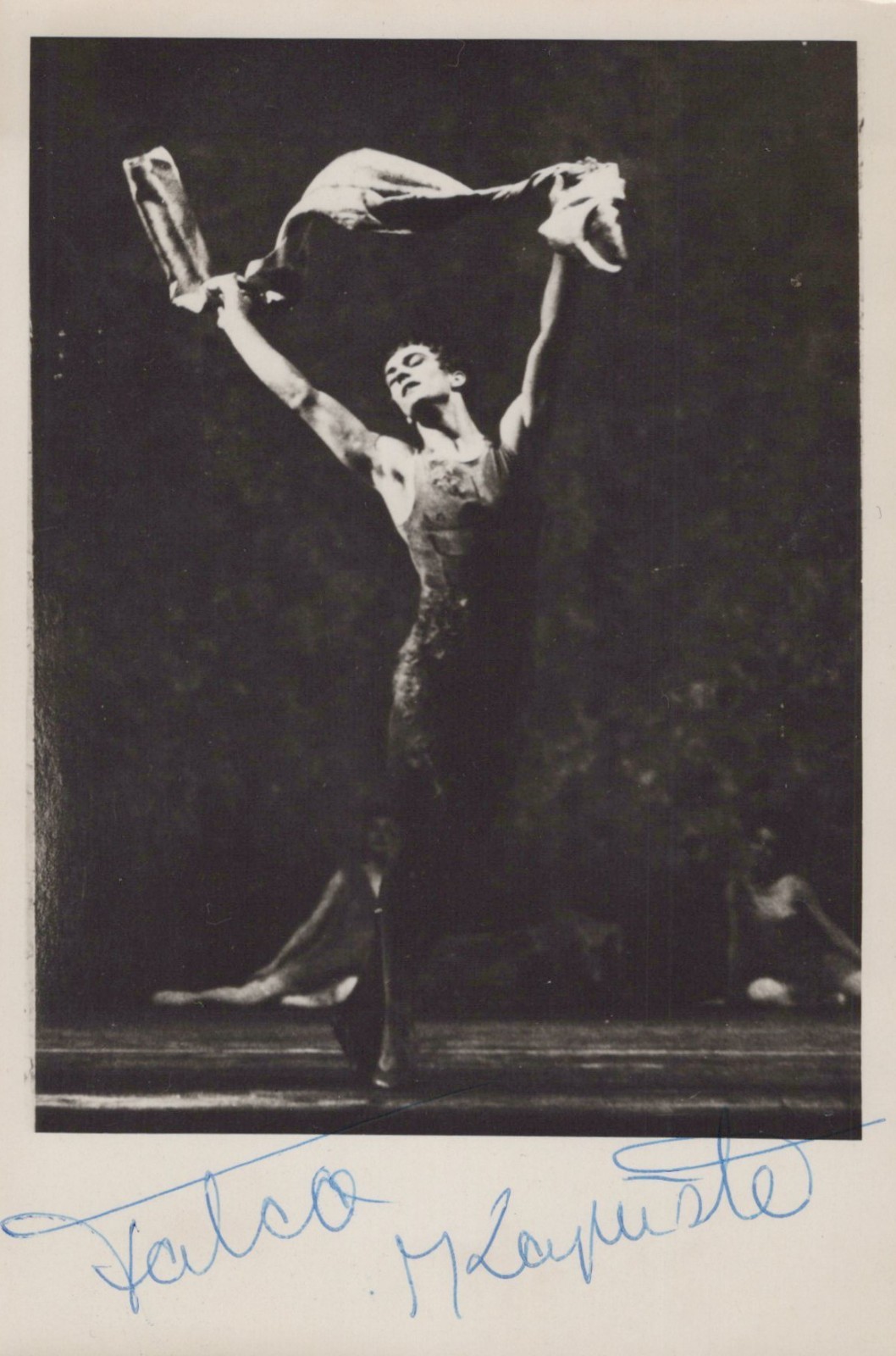 FALCO KAPUSTE GERMAN BALLET DANCER Hand Signed 4x6 PHOTO AUTOGRAPH