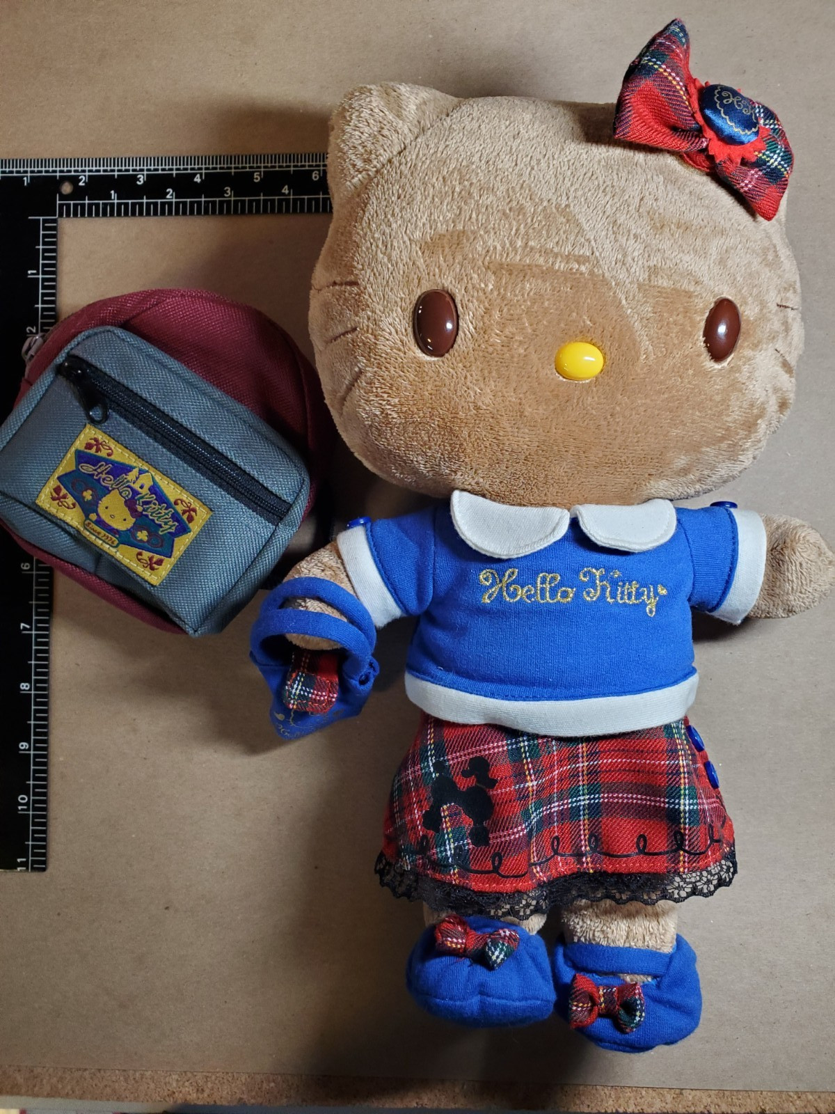 Hello Kitty 2009 Rare Sun Kissed Plush 12\
