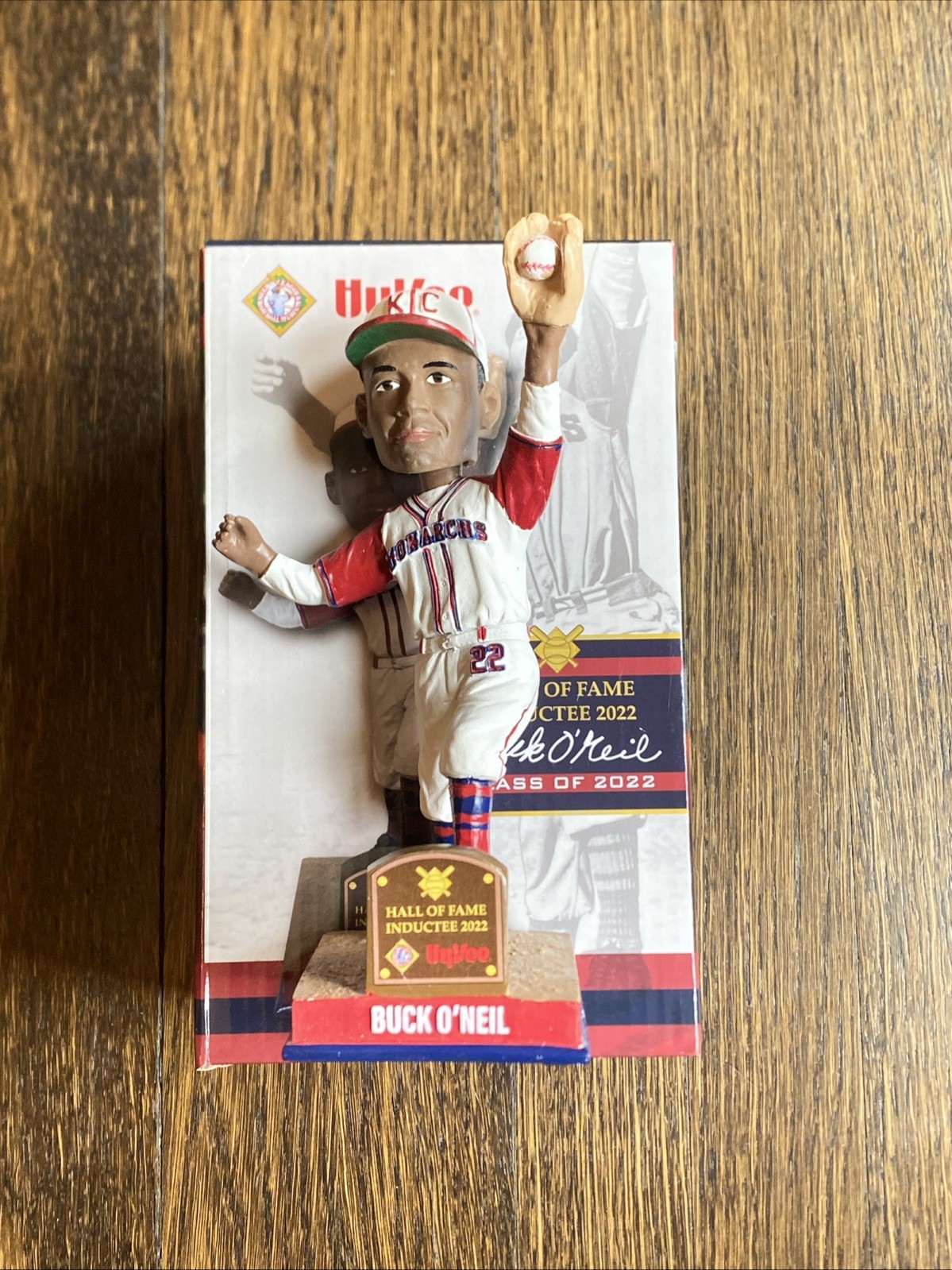 Buck O'Neil Bobblehead Negro Leagues KC Monarchs 2022 Hall Of Fame NLBM HOF Buck O'Neil Bobblehead Negro Leagues KC Monarchs 2022 Hall Of Fame NLBM HOF