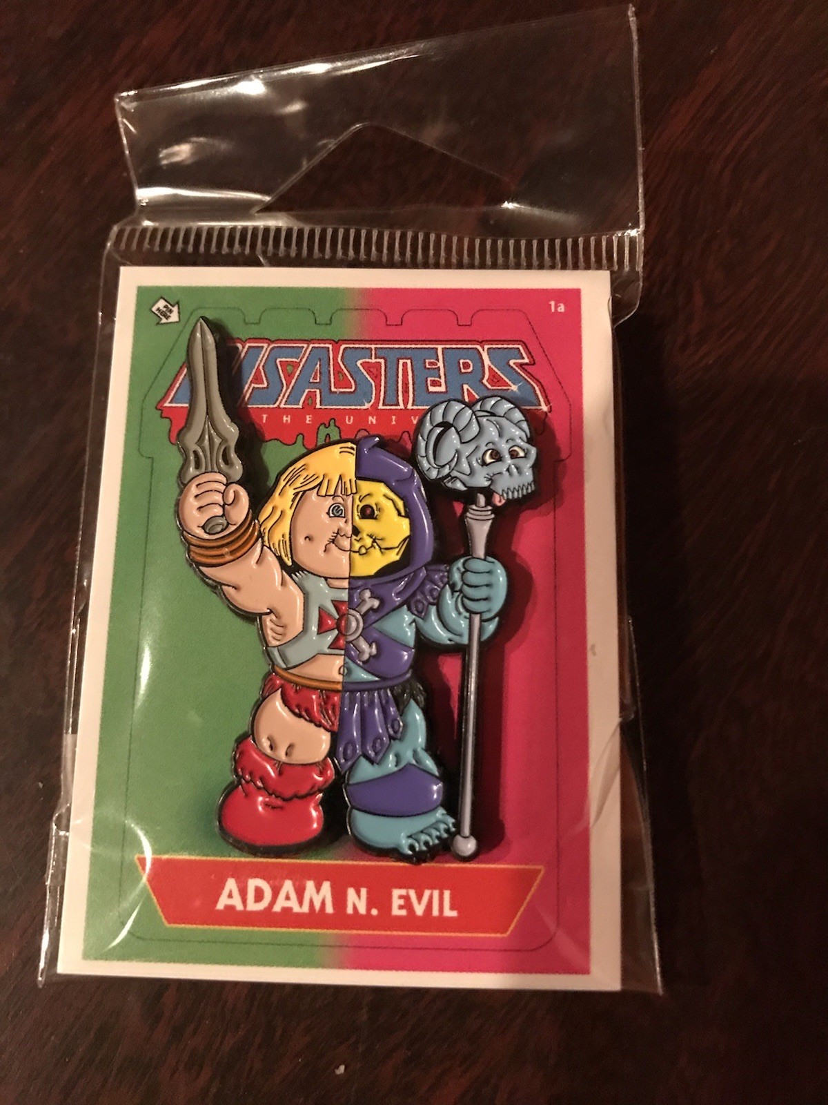 DOTU DISASTERS OF THE UNIVERSE SERIES PIN PENDANT GPK MOTU HE-MAN MARK PINGITORE