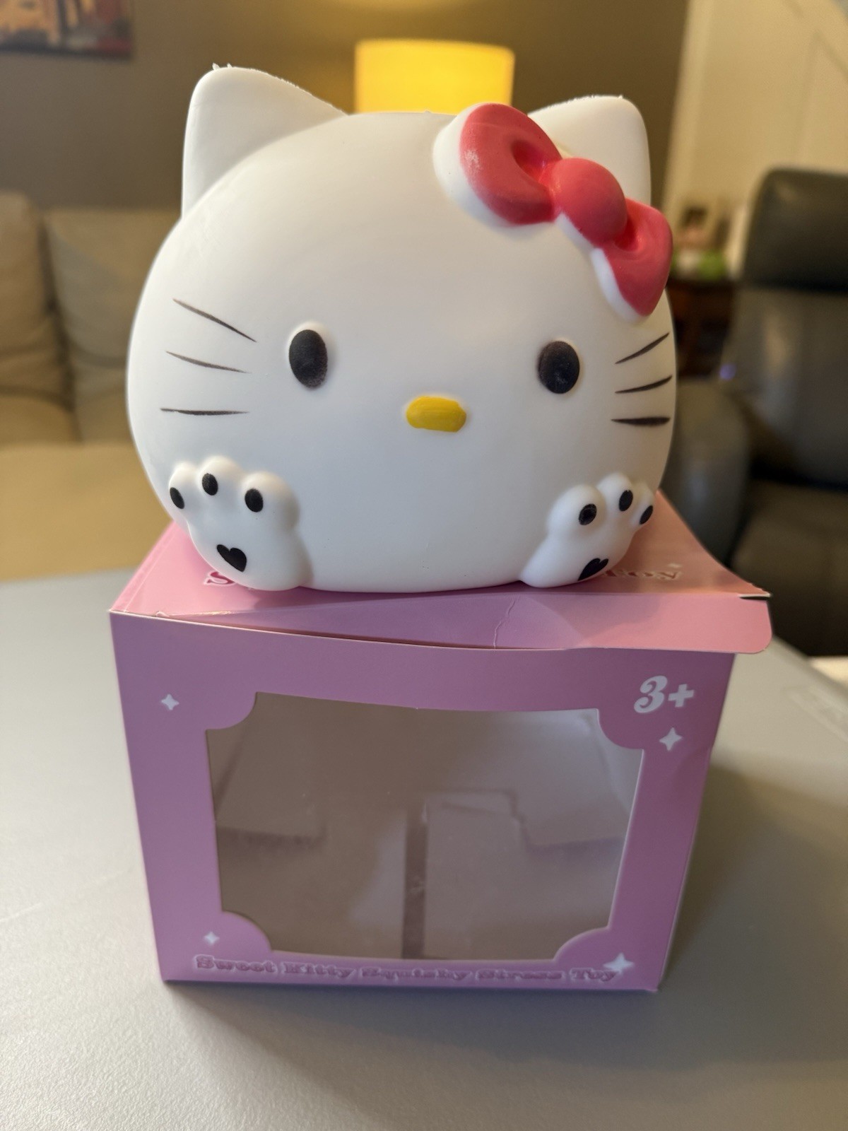 Jumbo Hello Kitty cream filled squishy NIB