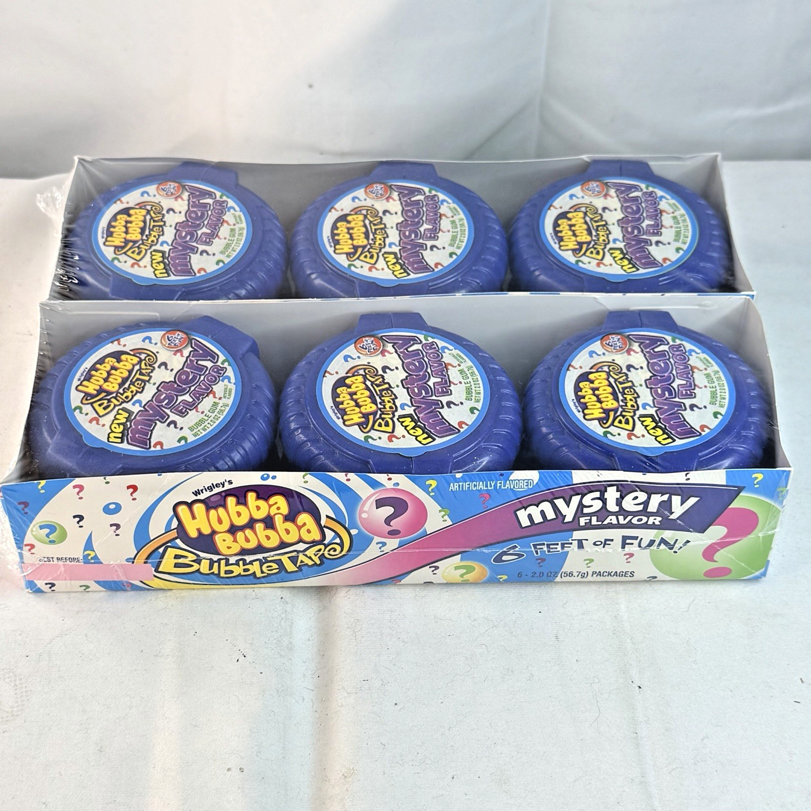 Ultra-rare Sales Sample Box of Hubba Bubba Mystery Flavor Bubble Tape (2010)