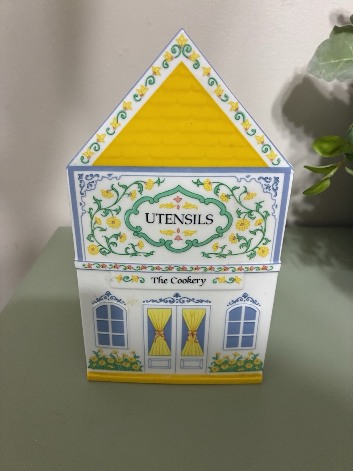 Lenox 1992 Village Utensils Holder the Cookery Spice Village