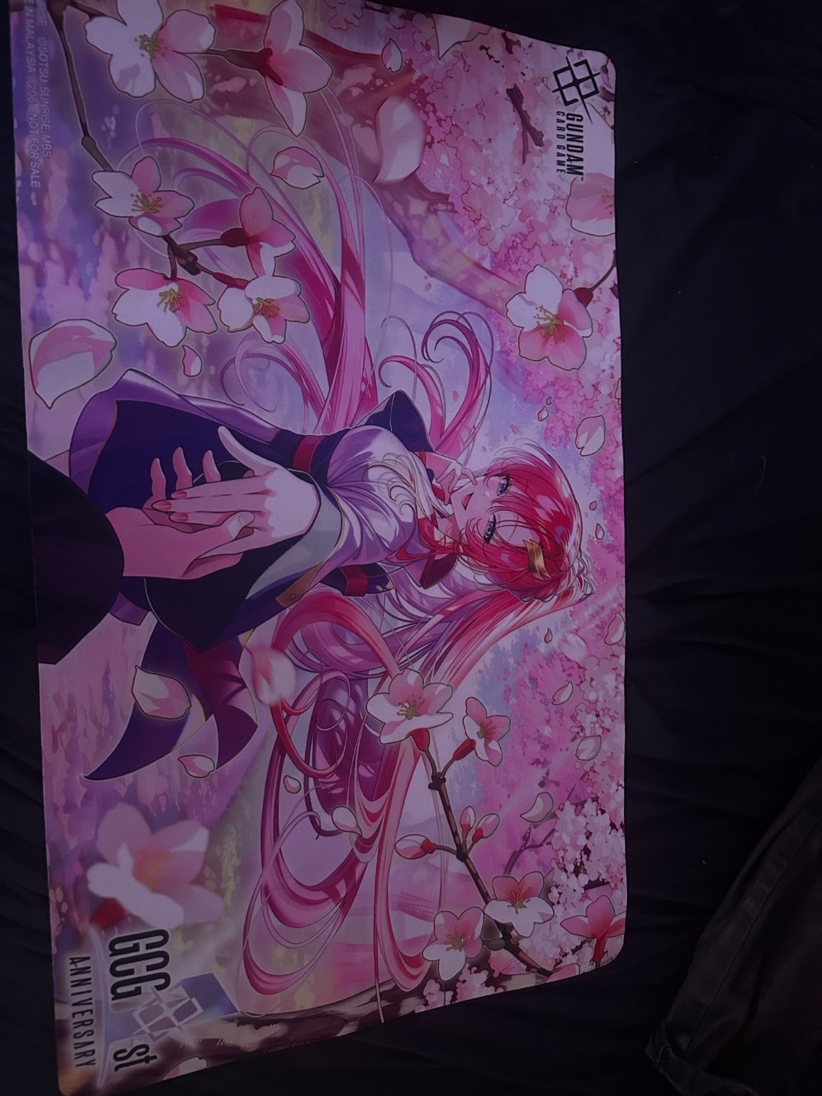 Official Gundam Card Game GD05 Release Event Lacus Clyne Playmat