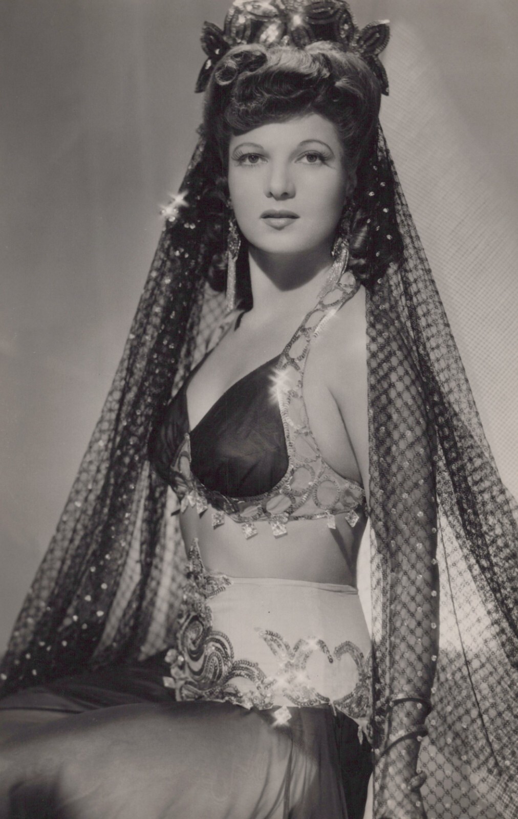 ANN CORIO BURLESQUE PORTRAIT SEDUCTIVE Pose 1930s ORIG John Engstead PHOTO 201
