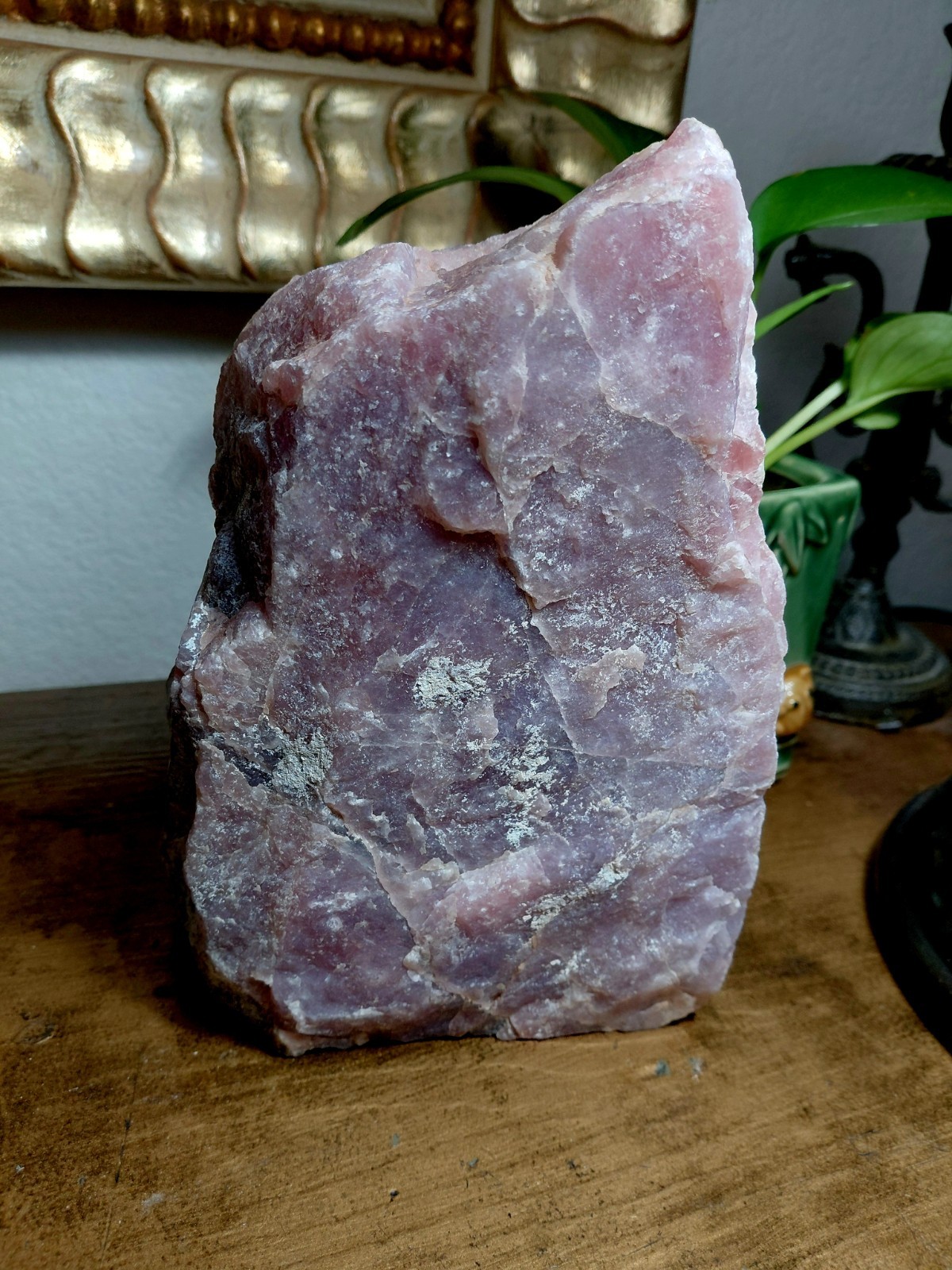 Lavender Rose Quartz Rough Natural Specimen  7 lb  #E9223