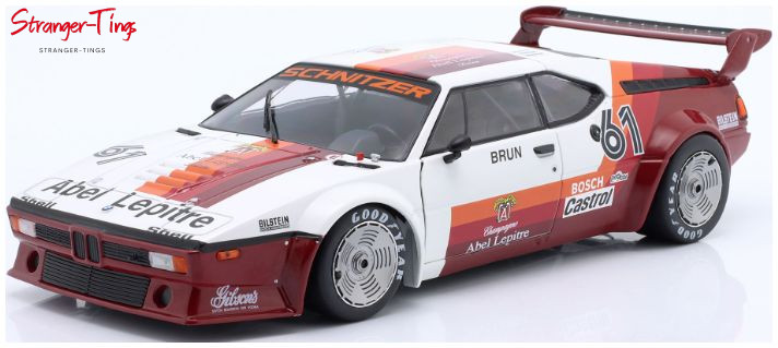 IXO BMW M1 Procar #61 Walter Brun ProCar Series 1980 Race Monaco 1/18 Scale
