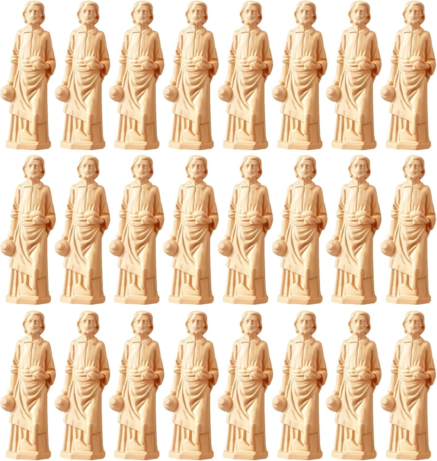 100 Pcs Mini Resin St Joseph Statue for Selling House St Joseph Statue Figurine 100 Pcs Mini Resin St Joseph Statue for Selling House St Joseph Statue Figurine