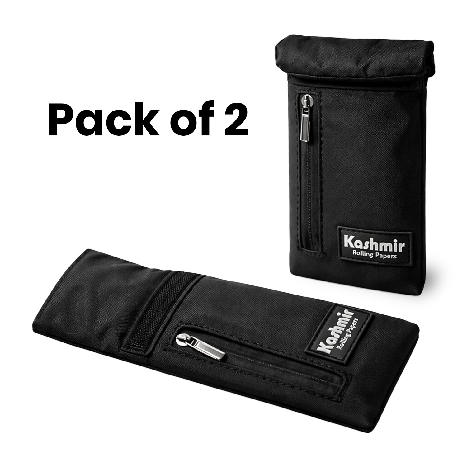 Smell Proof Bag Smoking Pipe Case Small Travel Pouch Odor Proof Stash Bag 2 CT