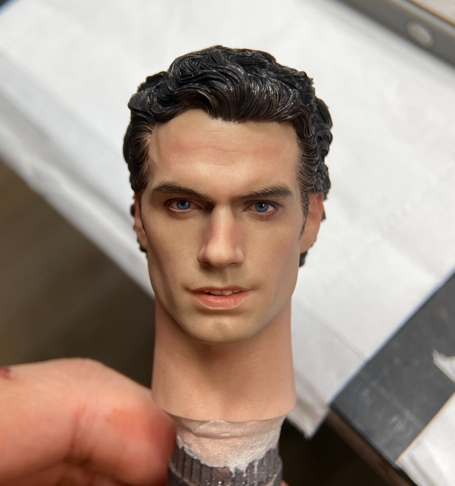 custom  1/6 superman head