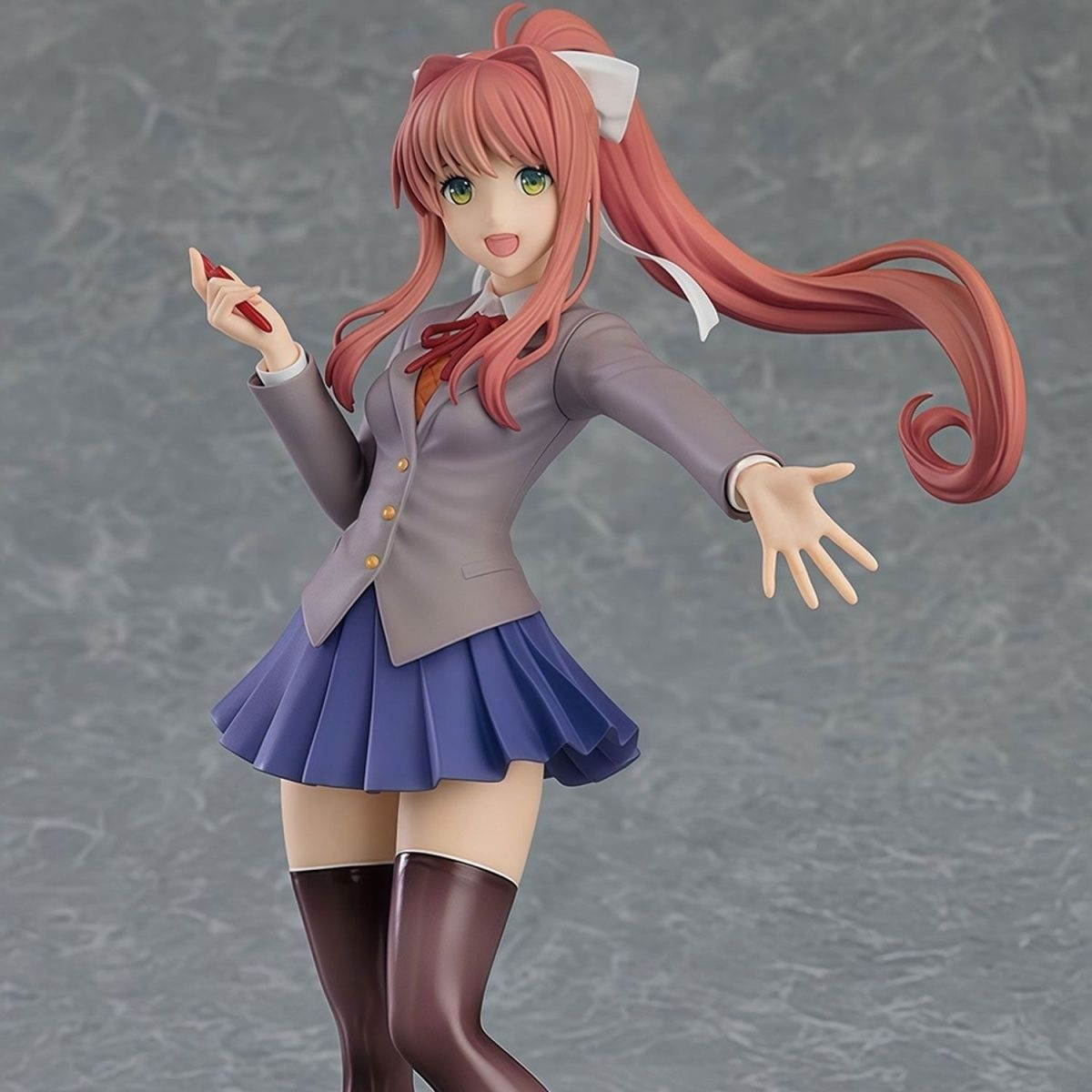 Anime Doki Doki Literature Club Monika Sayori Action Figure Model Toy Collection