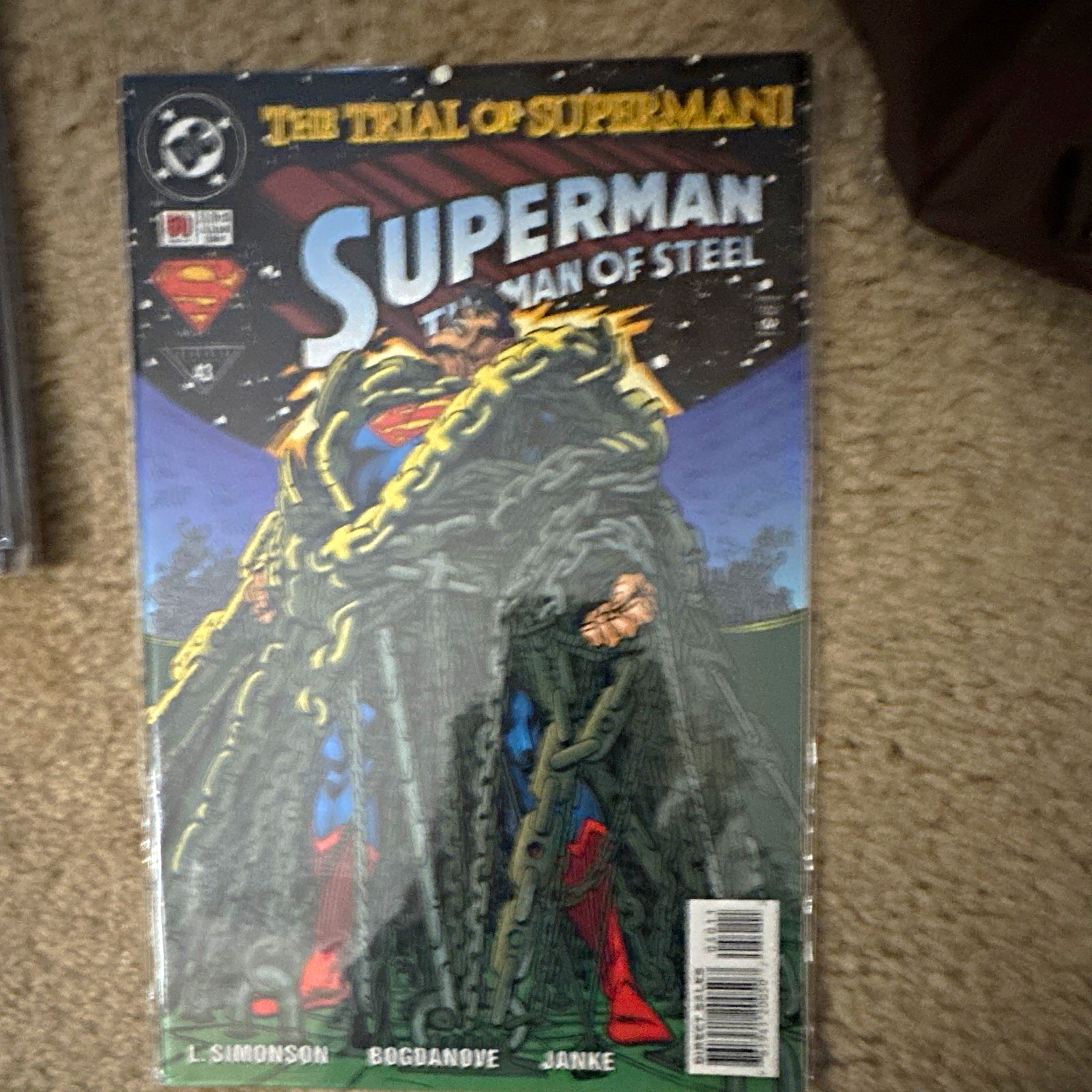 Superman: The Man of Steel #50 The Trial of Superman (DC Comics)