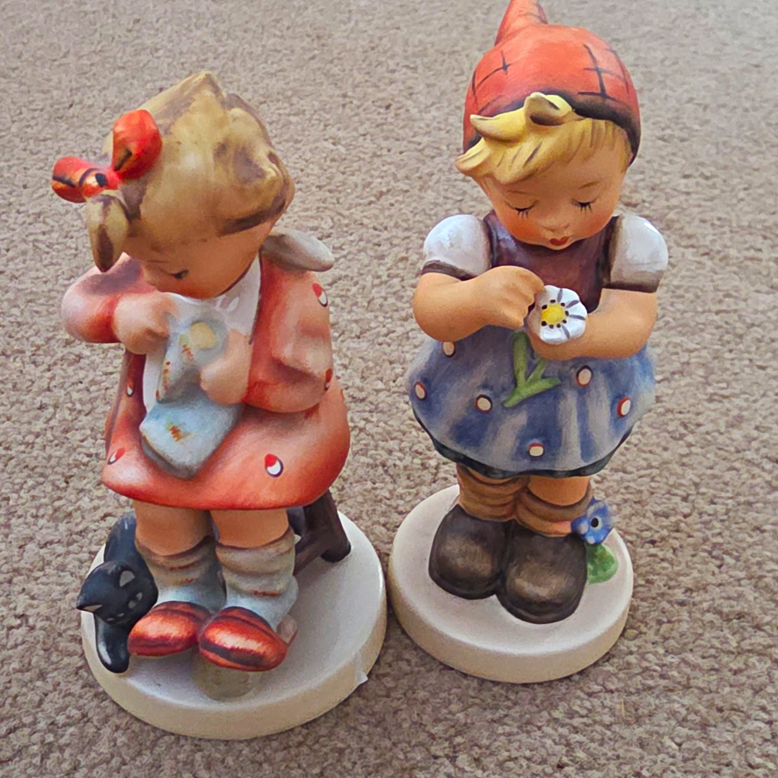Goebel Hummel Lot Mothers Helper & Daisies don\'t tell