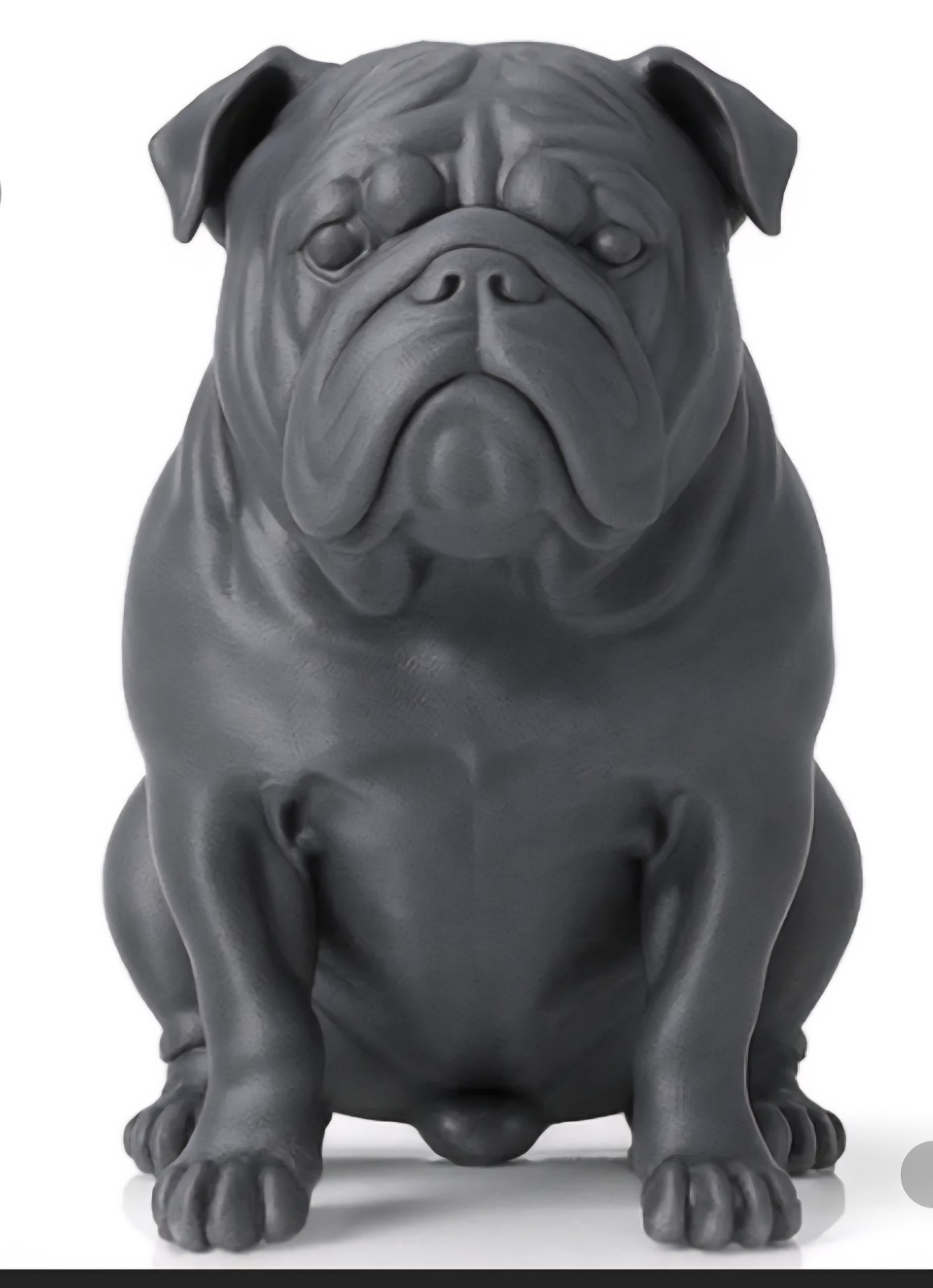 English Bulldog Statue English Bulldog Statue