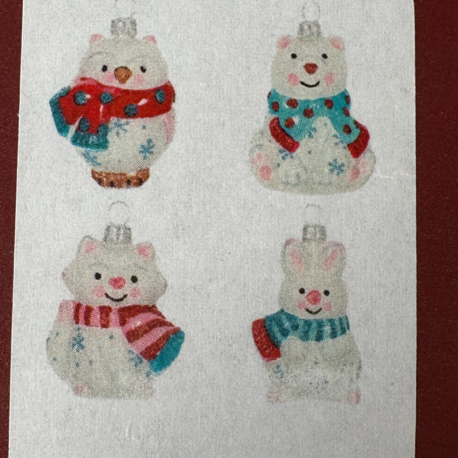 Hallmark Arctic Friends Blown Glass Ornaments 2019 NIB Christmas