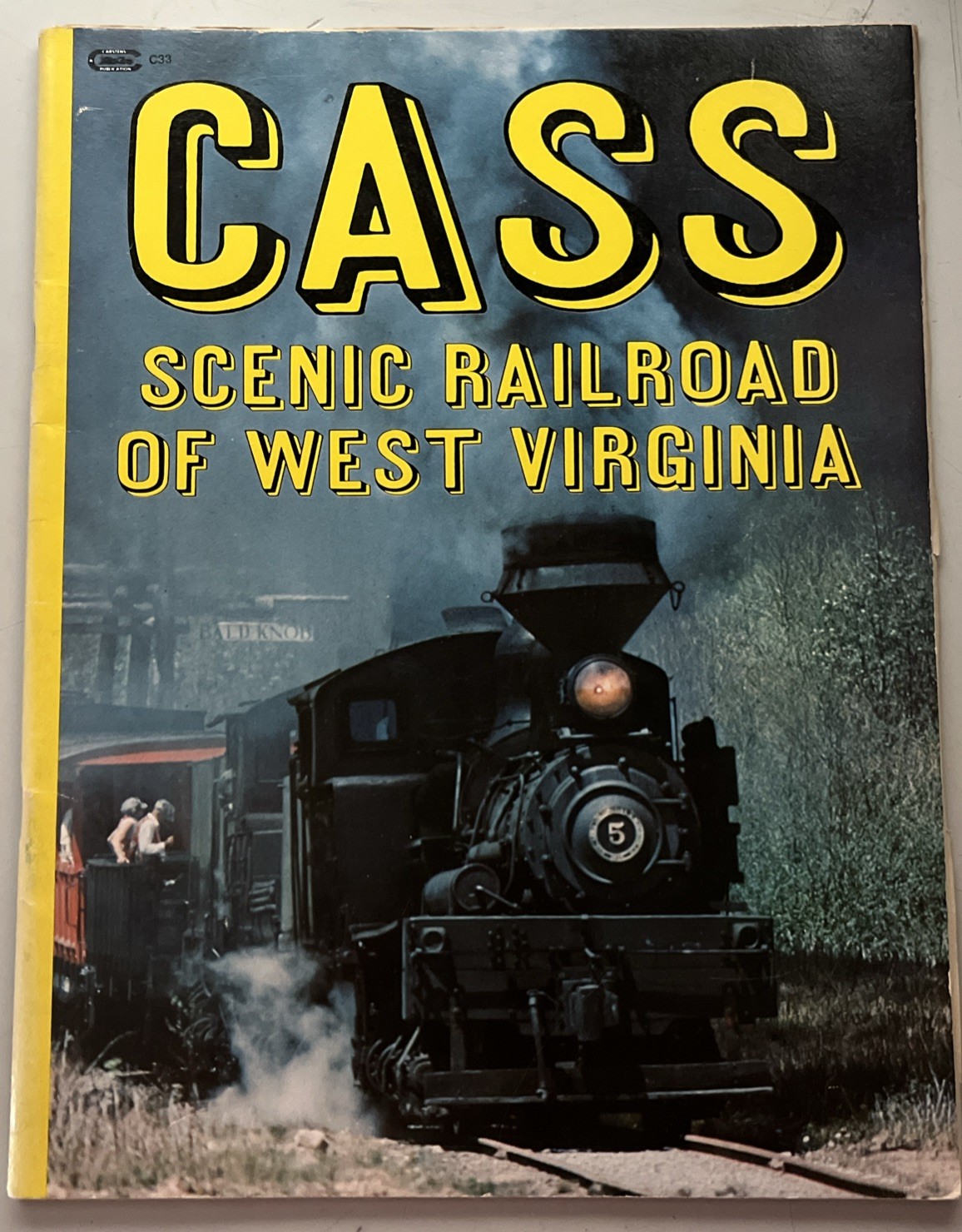 CASS Scenic Railroad Of West Virginia 1st Ed 1977 Promotional Copy W/letter-1E CASS Scenic Railroad Of West Virginia 1st Ed 1977 Promotional Copy W/letter-1E