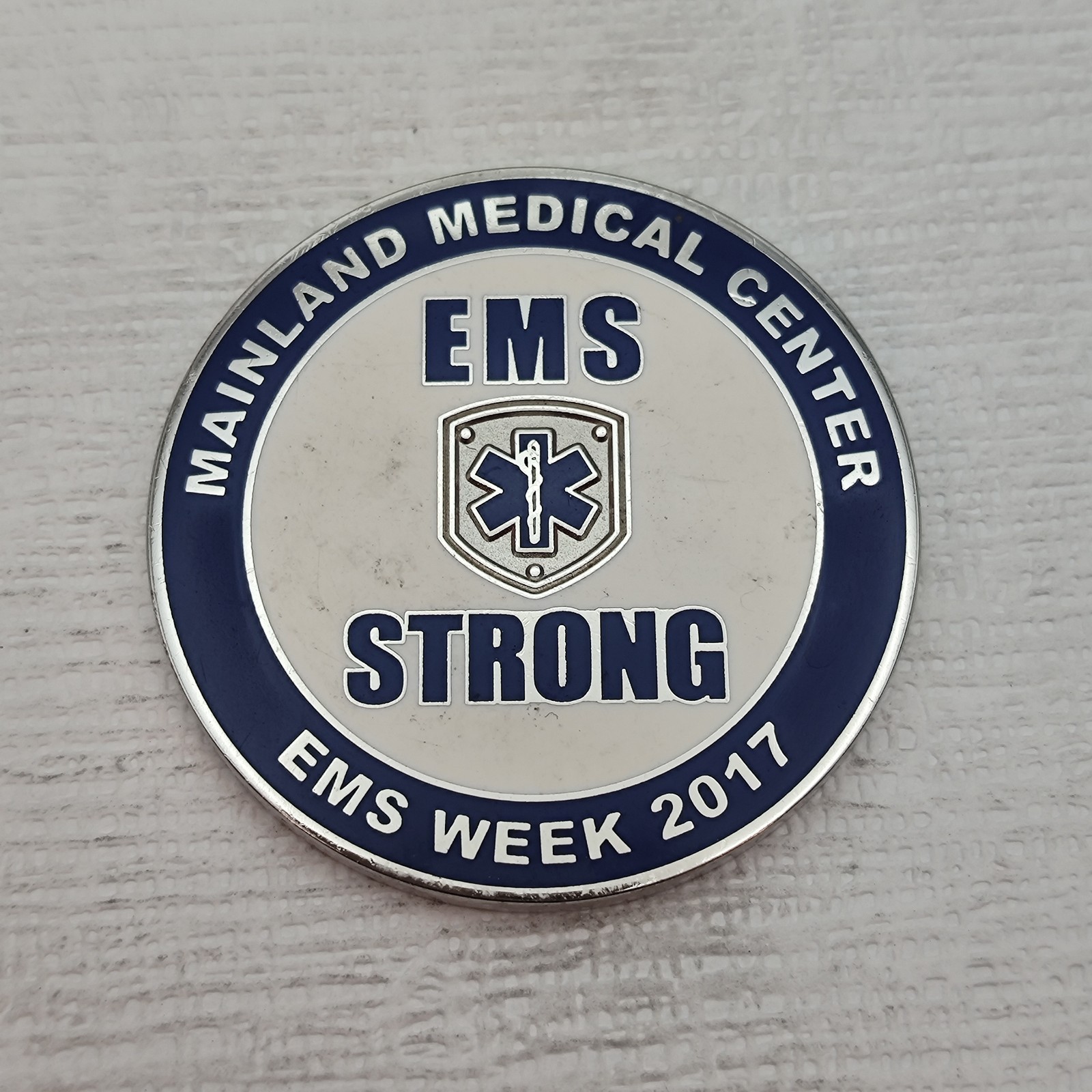 HCA Mainland Medic Center EMS Week 2017 Challenge Coin