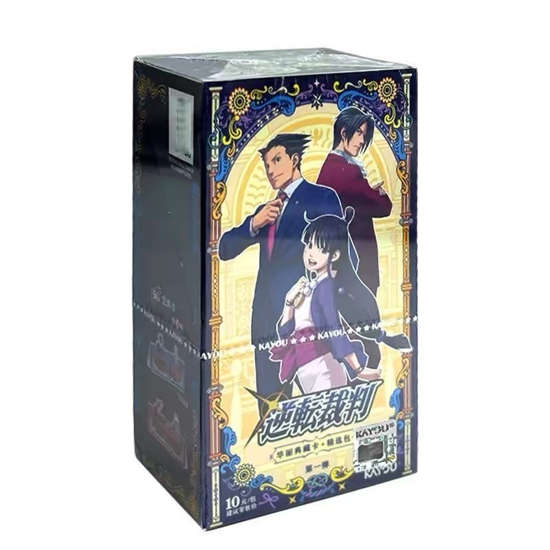 Kayou Ace Attorney Luxury Collection Cards Premium Pack Vol.1 Sealed Booster Box