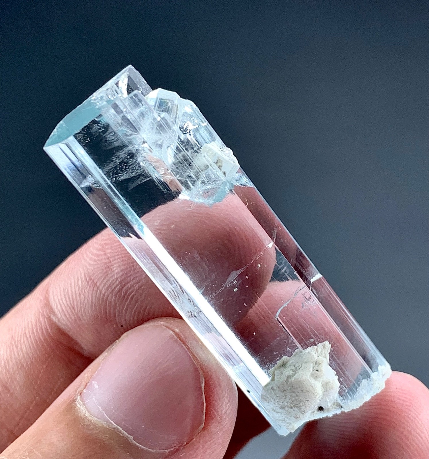 Transparent Aquamarine Crystal specimen from Skardu, Pakistan| 33 Carat