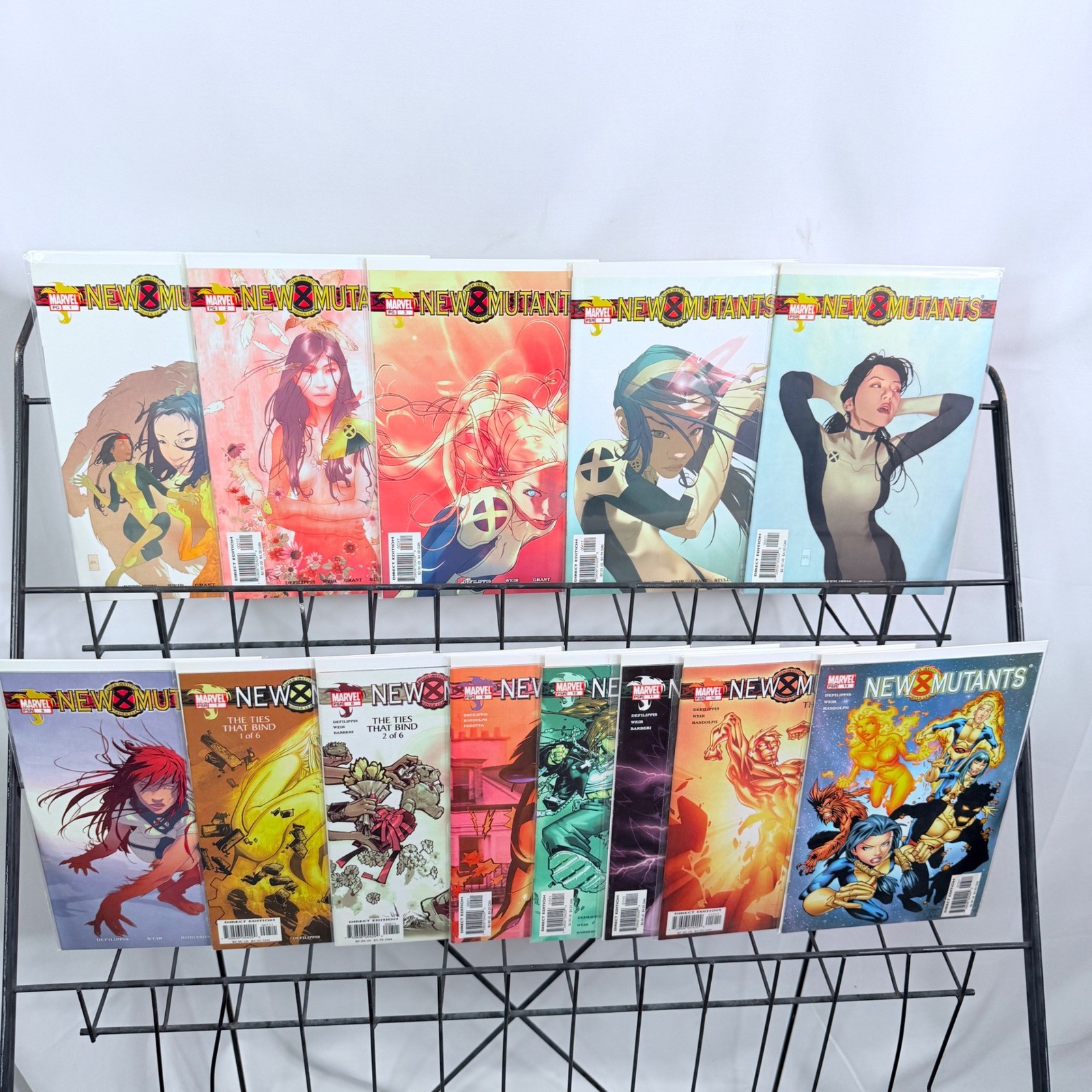 Marvel New Mutants Vol 2 1-13 Lot Ties That Bind Arc 1st Prodigy Elixir Surge