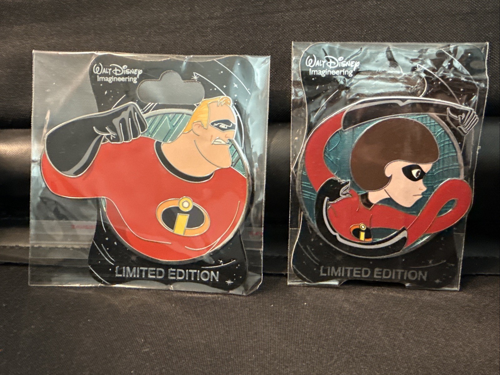 Disney WDI Mr. And Mrs. Incredible PROFILE le 250 Pin