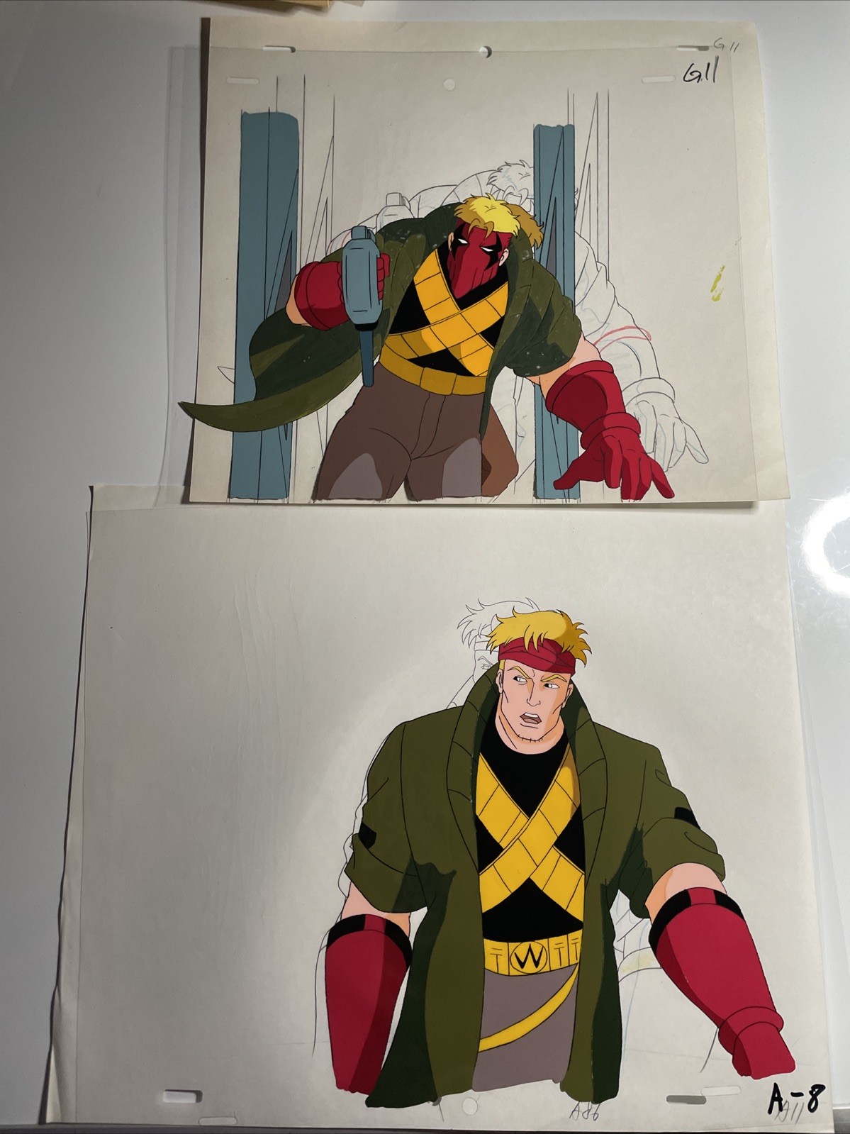 WILDCATS Animation Cel Vtg Production Art Cartoon C.A.T.S Jim Lee Comics I11 WILDCATS Animation Cel Vtg Production Art Cartoon C.A.T.S Jim Lee Comics I11