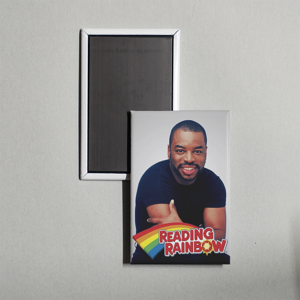 Reading Rainbow Mini TV Show Poster Fridge Locker Magnet