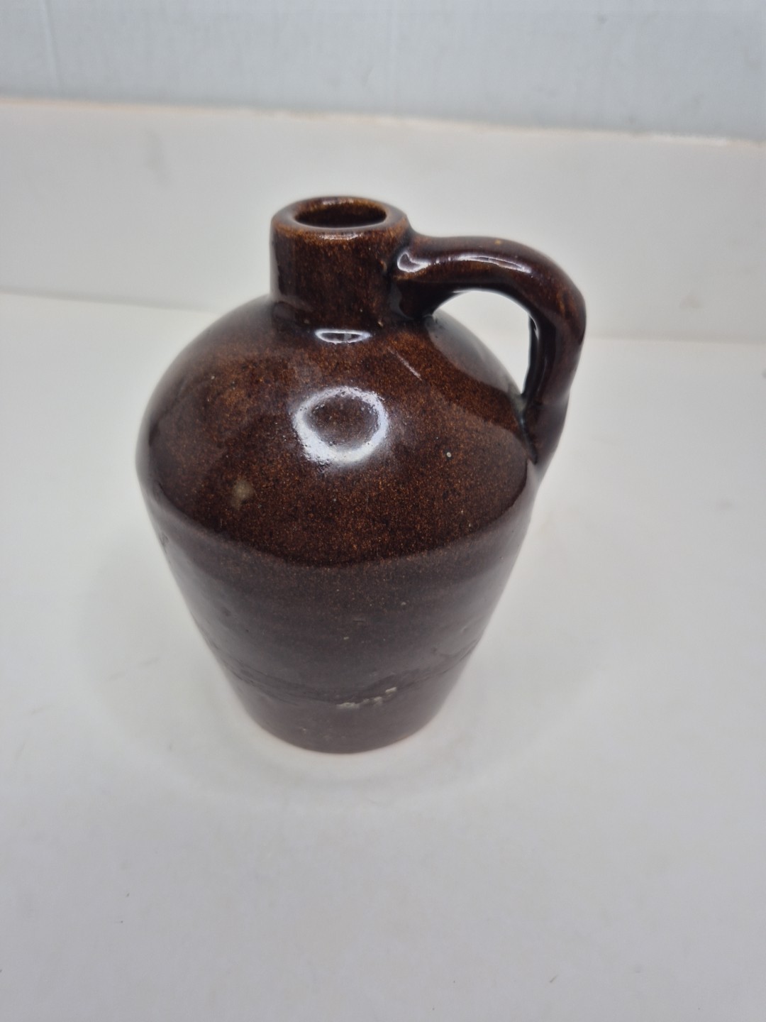 Roycroft Shops Pottery Little  Brown Jug 6