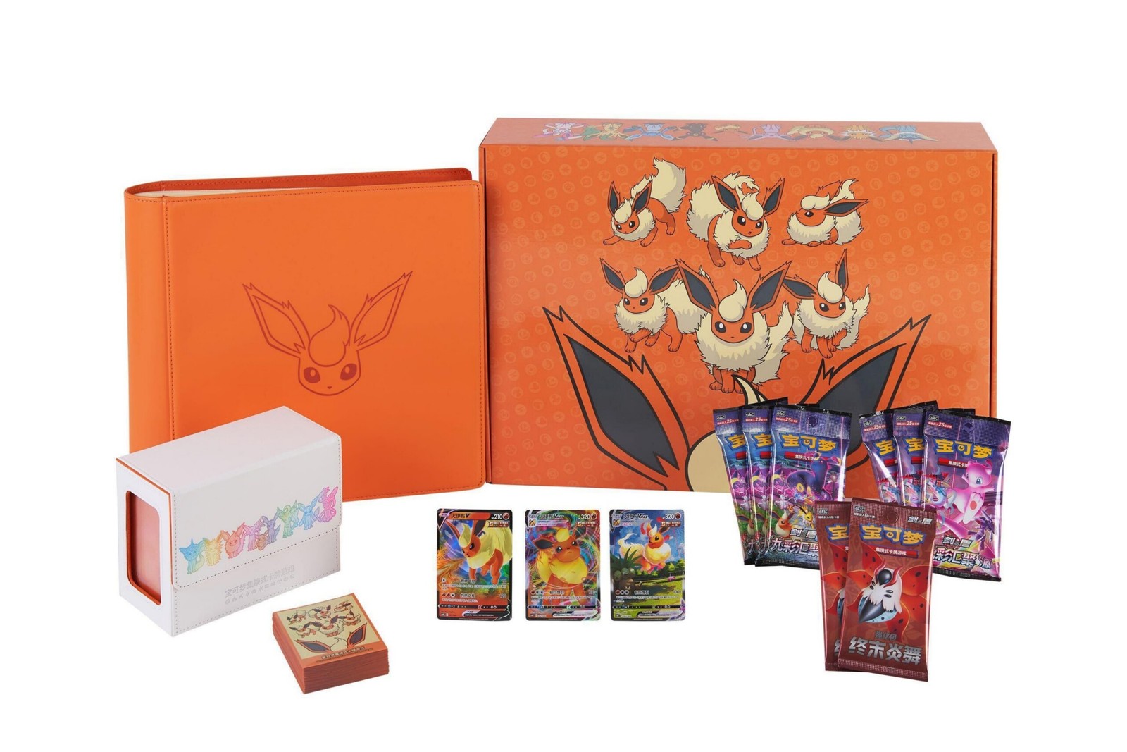 S-C Pokemon Eevee Advanced Gift Box Flareon/Vaporeon/Jolteon Sealed US Stock