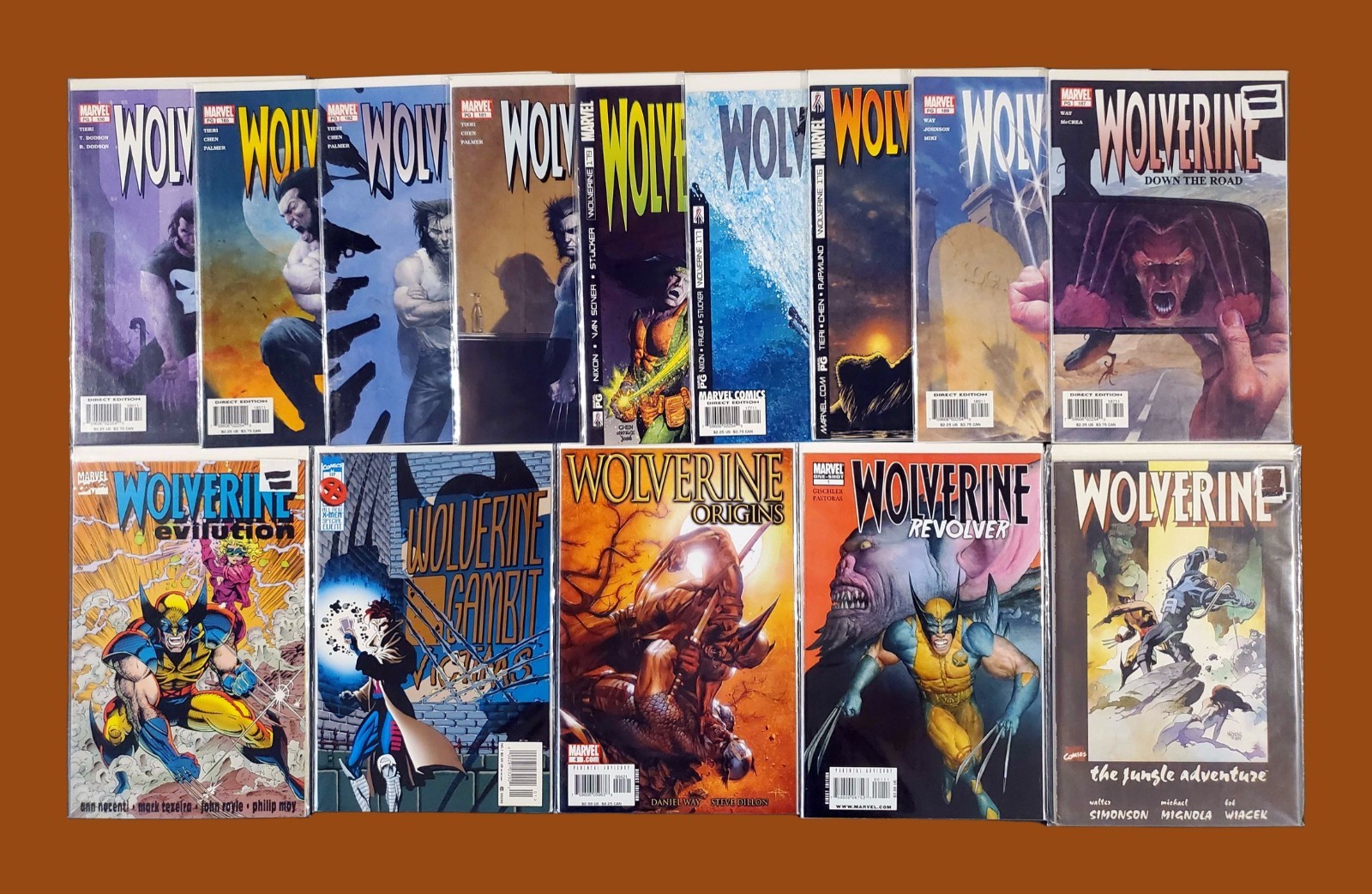 Wolverine/Gambit: 14 Comic Books Lot (1990-2009) 