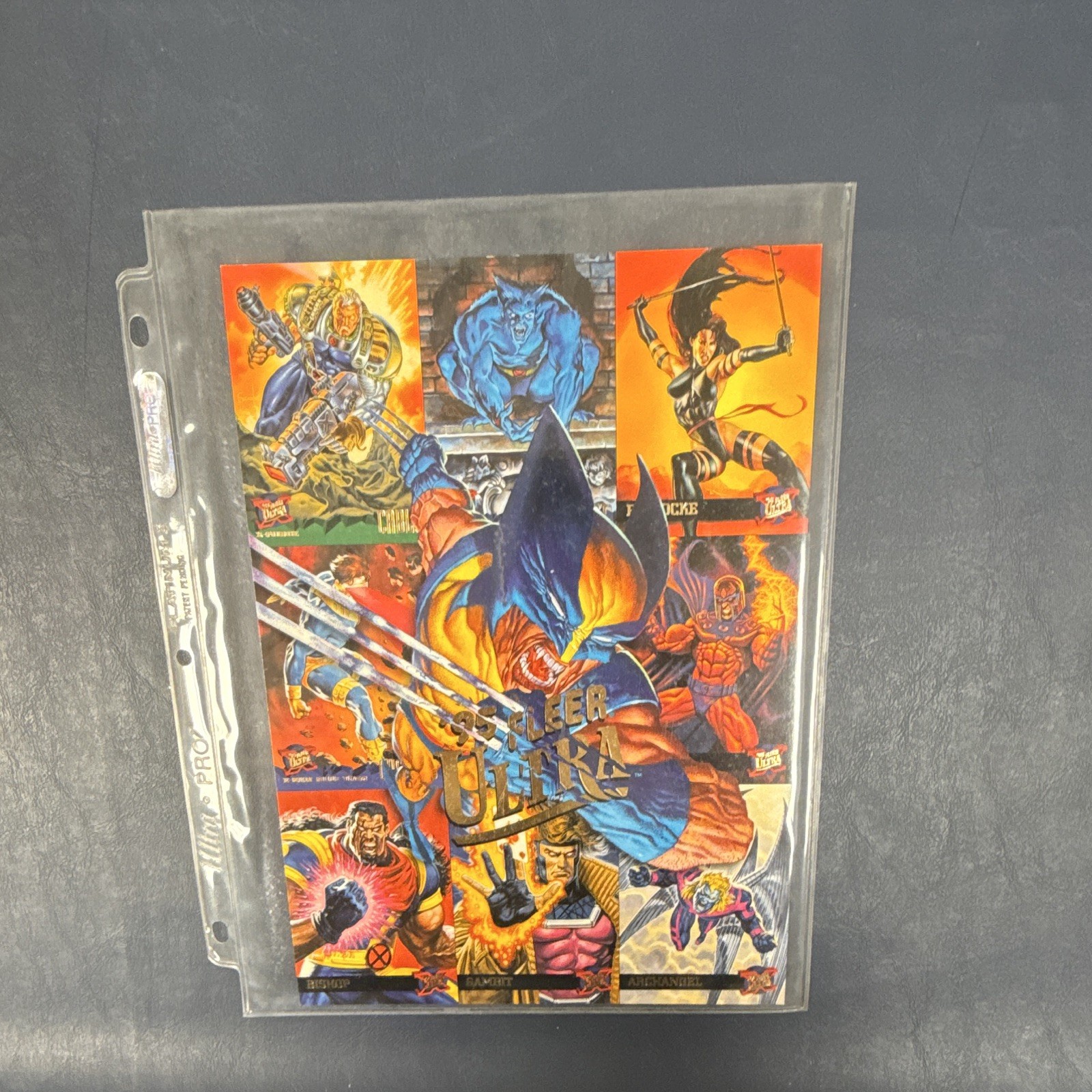 1995 Fleer Ultra X-Men Heads Up Mutant Back Cover December Issue 1995 Fleer Ultra X-Men Heads Up Mutant Back Cover December Issue