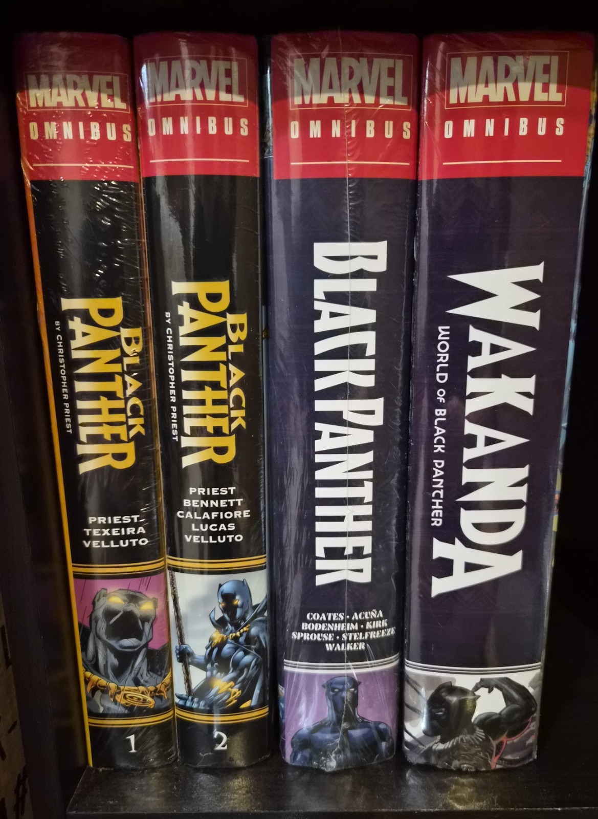 Black Panther Priest 1 2 Coates Wakanda Omnibus Hardcover Marvel VARIANT SEALED 