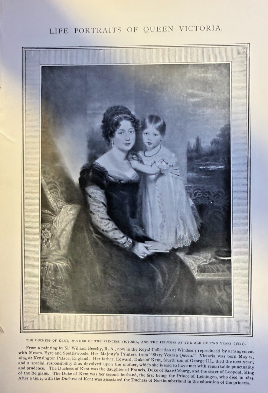 1897 Life Portraits of Queen Victoria illustrated