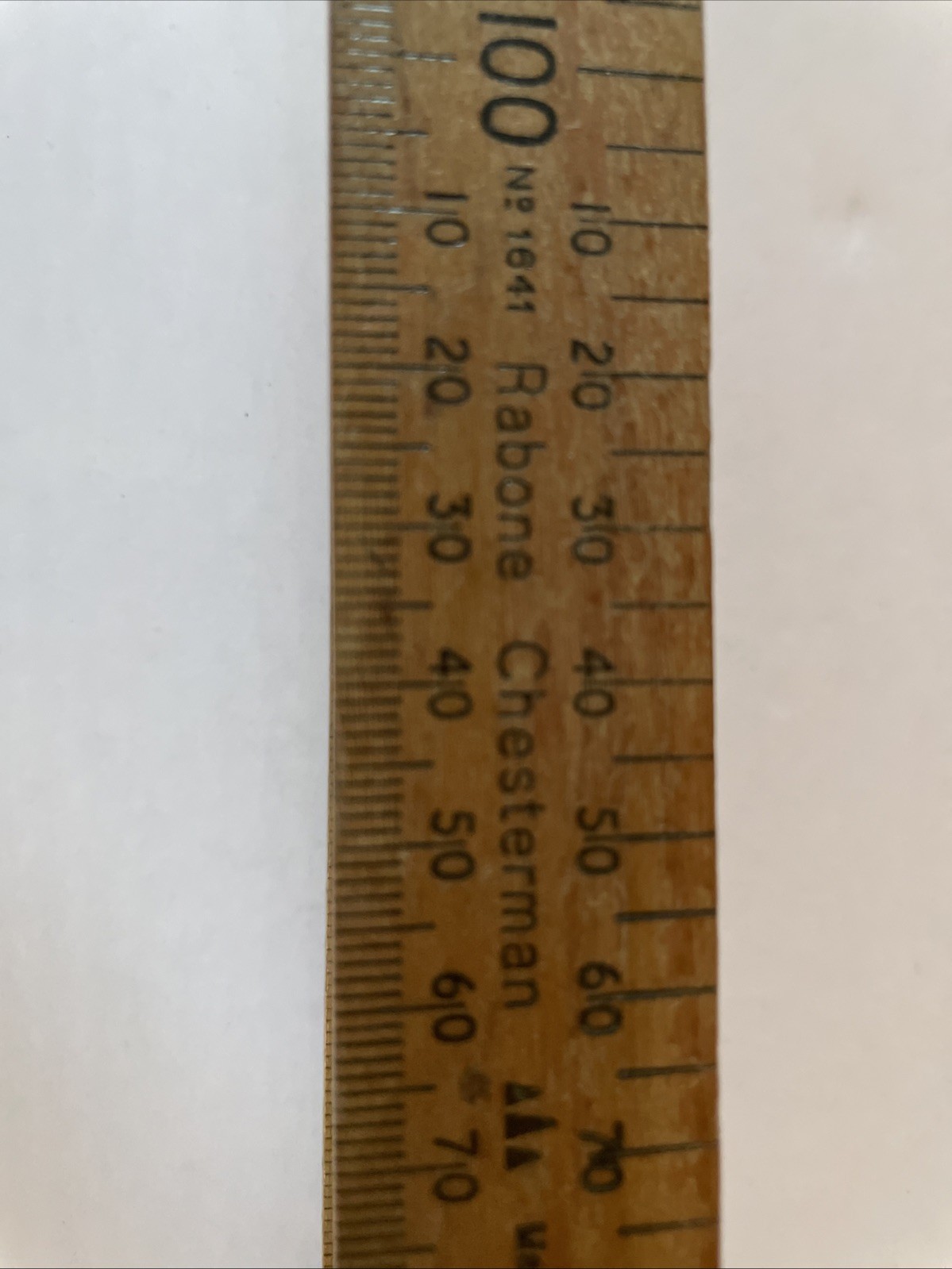 Vintage Rabone Chesterman No 1641 mm lm Folding Rule England