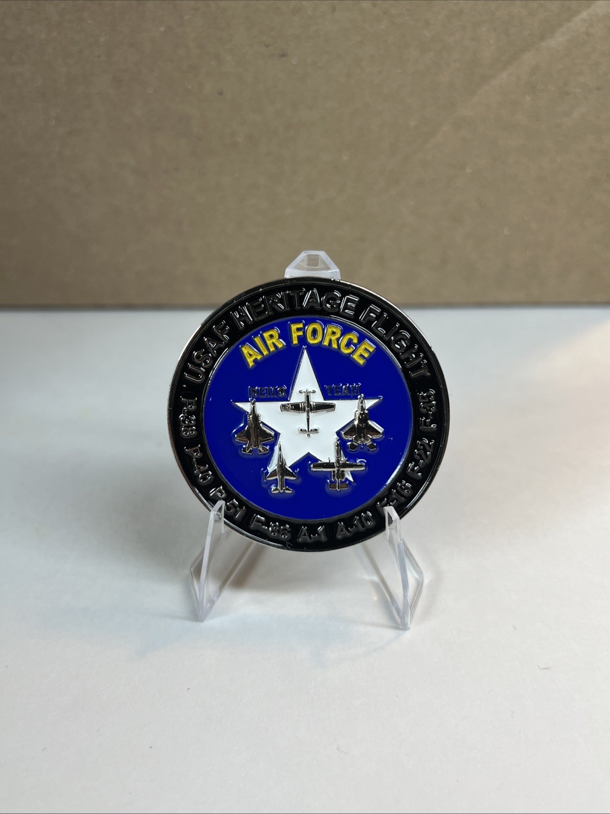 U.S.A.F Heritage Flight Challenge Coin