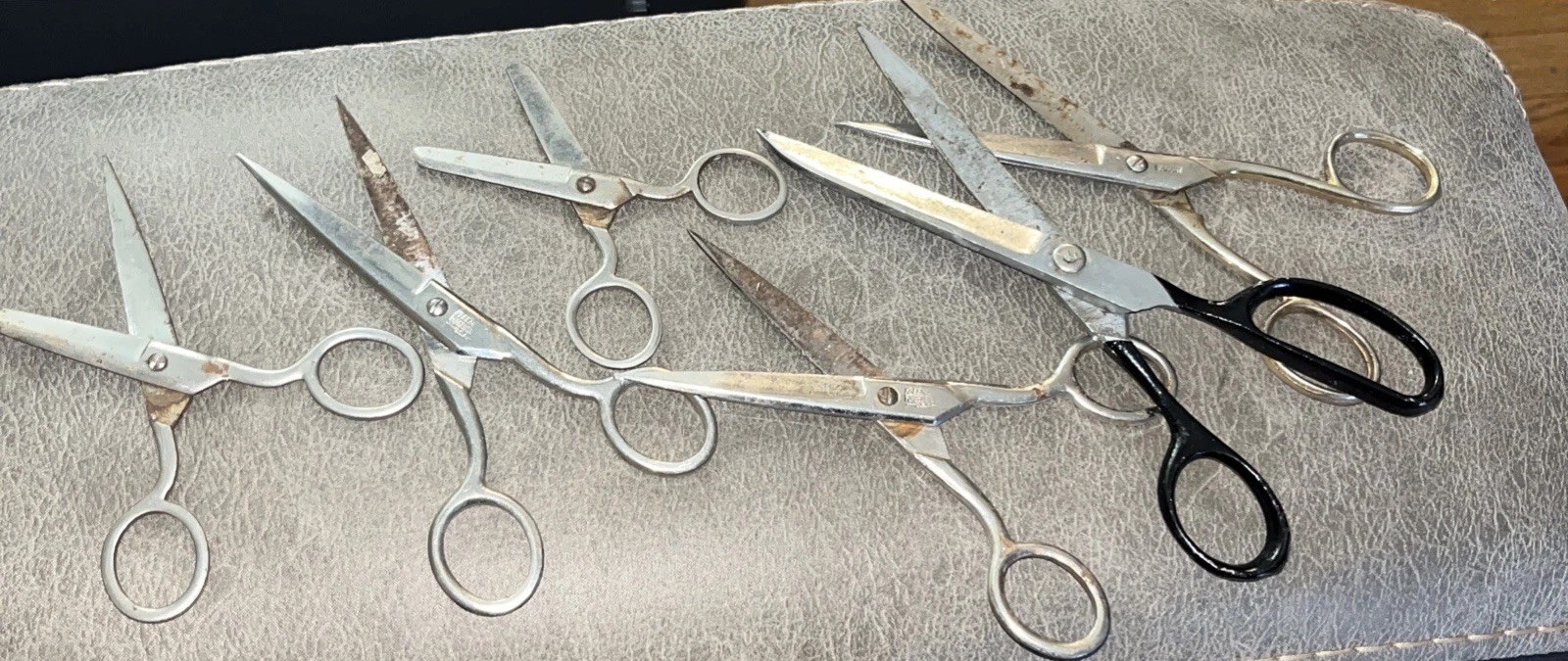 Vintage Kleencut Kleen Cut Forged Steel Scissors Shears 5