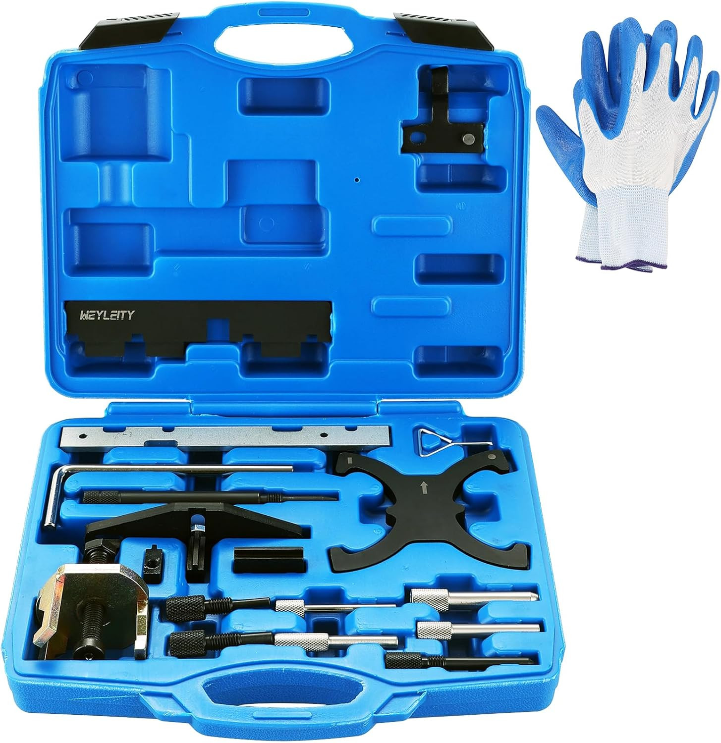 Engine Camshaft Timing Tool Kit Compatible with Ford Fiesta Fusion Escape Mazda